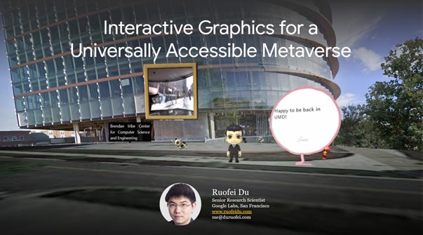 Interactive Graphics for a Universally Accessible Metaverse Teaser Image.